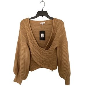 Taupe Fashion Nova Keep It Chic Sweater